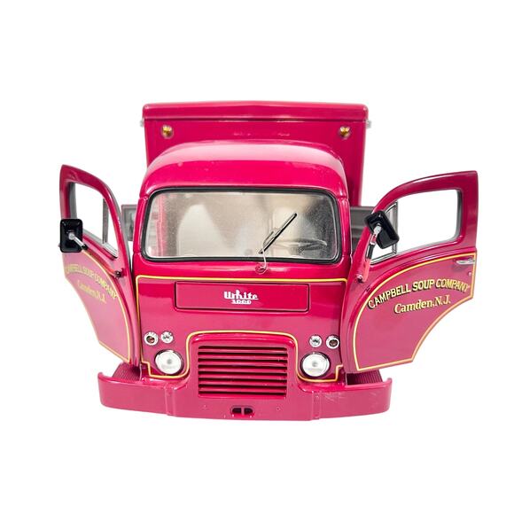 Danbury Mint 1950’s Campbell’s Soup Delivery Truck 1/24 Scale 1998 Red Diecast - Picture 5 of 16